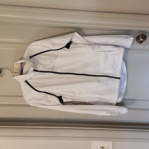 Pearl Izumi men's white cycling jacket, size L